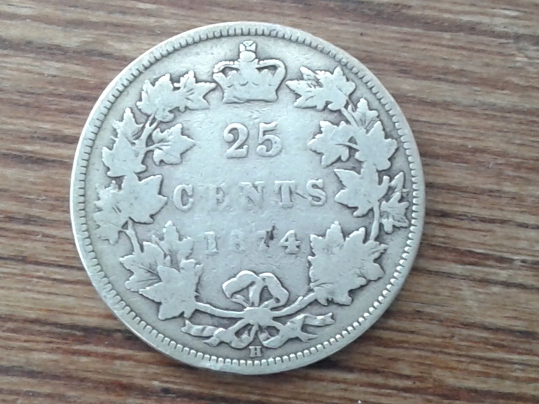 1874-25-Cent-Coin-Grade